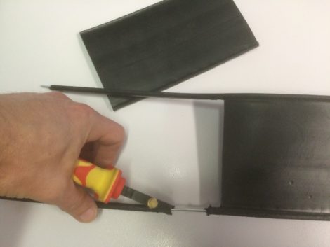 Horse Fence Tool - Removing polymer from wire