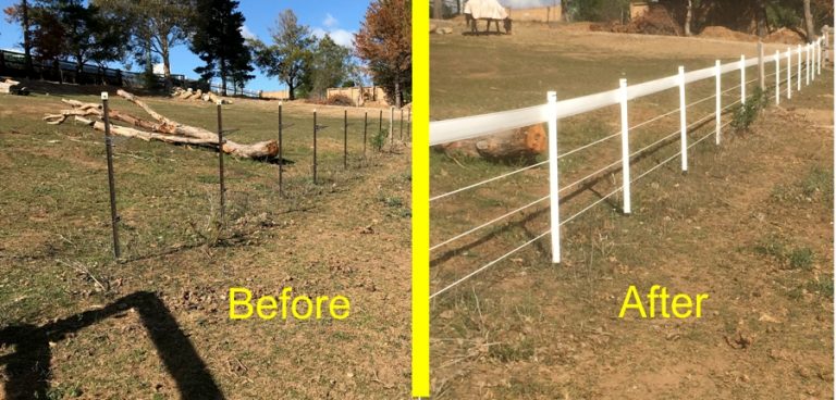 How to transform your horse fence !